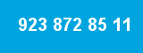 923 872 85 11